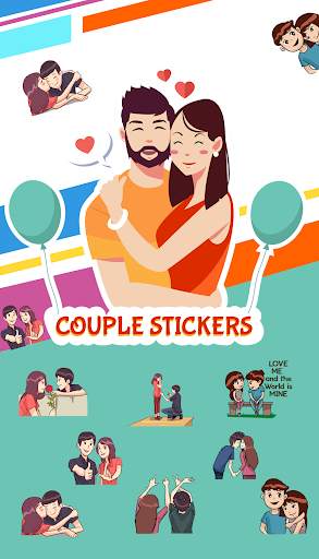 Love Couple Stickers for WhatsApp - WAStickerApps screenshot 1