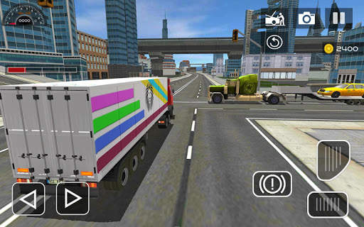 Euro Truck Driving Sim 2018 3D screenshot 4