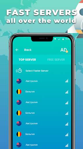 Space VPN - Unblock Sites & Apps Secure VPN Master screenshot 4