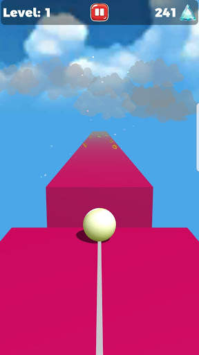Rush Ball Dash: Speed Pixel Ball | 3D Rolling Game скриншот 4