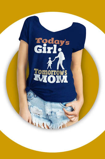 Woman Designed T-Shirt for Photo Maker screenshot 4