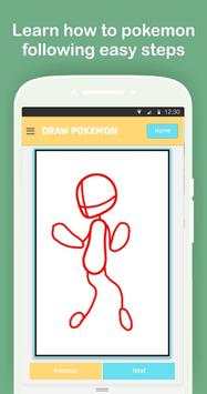 How to Draw Pokemon Step by Step Offline screenshot 2
