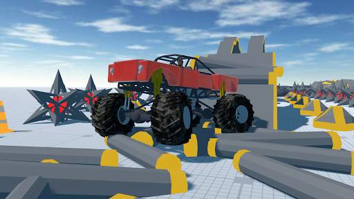 Test Driver: Offroad Simulator 1 تصوير الشاشة