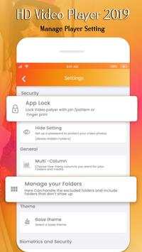 HD Video Player 2019- Hide Photo Video Locker screenshot 6