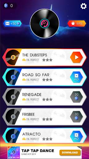 Dancing Pad: Tap Tap Rhythm Game screenshot 1