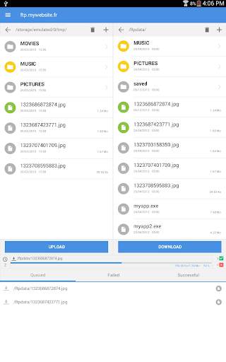 WM FTP Client screenshot 6