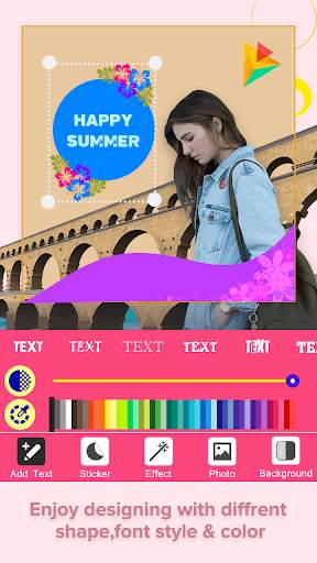 Poster Maker With Name & Image 4 تصوير الشاشة