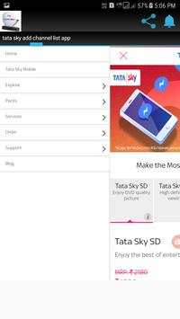 tata sky add channel list screenshot 3