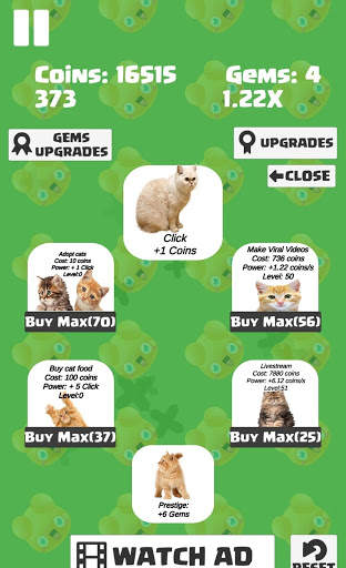 Kitty Idle Tap Game screenshot 5