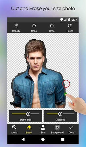 Man Photo Suit Editor - Hair Style, Blazer, Beard screenshot 2