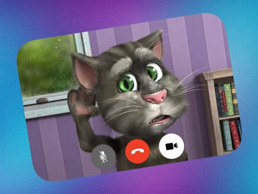 Cat Tom's Fake Call & Chat screenshot 3
