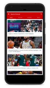 Sports Channel screenshot 1