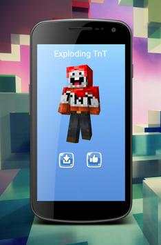 Skins Youtubers MineWorld screenshot 5