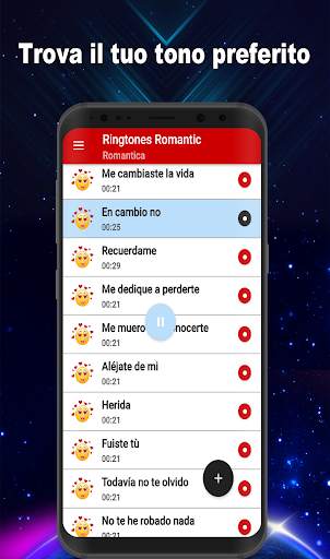 suonerie romantiche gratis screenshot 1