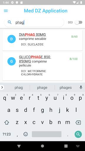 Med DZ Application screenshot 5