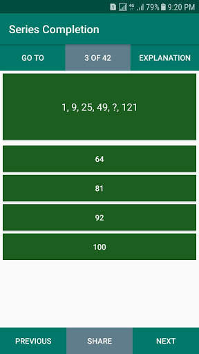 Verbal Logical Reasoning Intelligence MCQs Offline screenshot 7