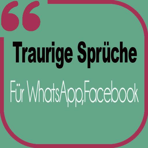 Traurige Sprüche für WhatsApp 3.0