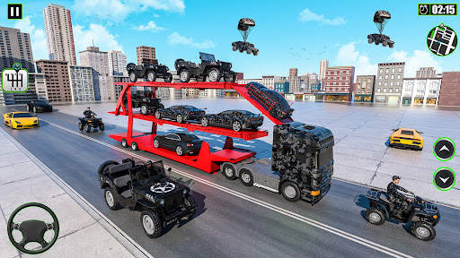 US Army Truck Transport Games स्क्रीनशॉट 5