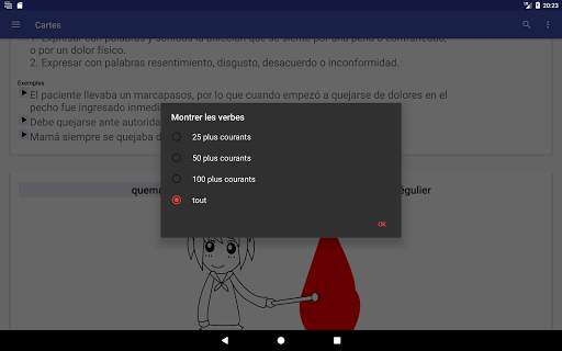 Verbos Español screenshot 19