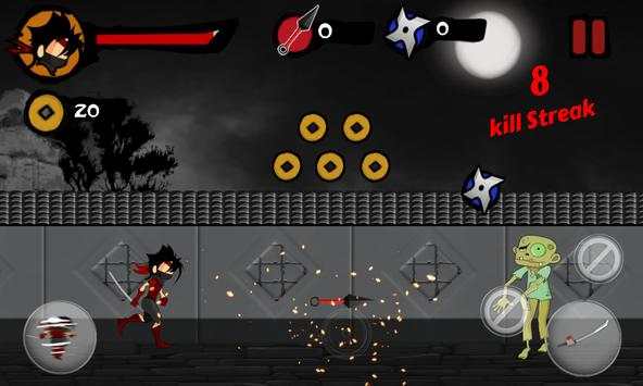 Ninja Vs Zombies screenshot 1