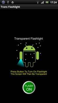 Transparent Flashlight screenshot 1