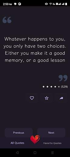 Heart Touching Quotes screenshot 2