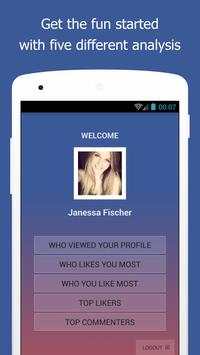 Who Viewed My Facebook Profile - Stalkers Visitors screenshot 2