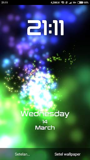 Splash neon lightning - Digita скриншот 3