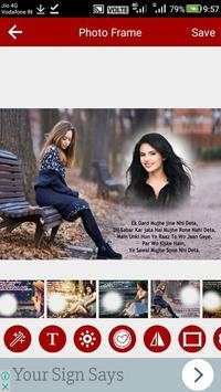 Photo On  Shayari Photo Editor screenshot 9