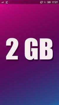 Daily Free 2 GB Mobile Data screenshot 1