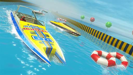 Boat Stunts Racing-Water Games screenshot 5