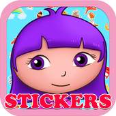 Dora baby stickers book games 1.1