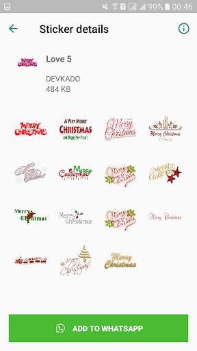 stickers for happy new year screenshot 6