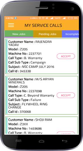 JCB Smart Serve screenshot 3