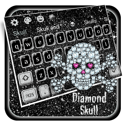 Diamant-Schädel-Tastatur icon