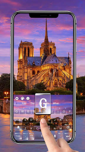 Notre Dame Paris Keyboard screenshot 1