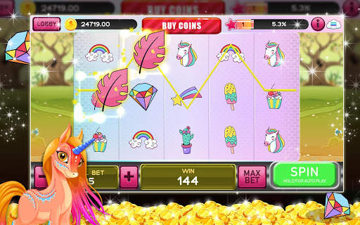 Unicorn jackpot slot screenshot 3