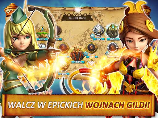 Hero Sky: Epickie Wojny Gildii screenshot 5