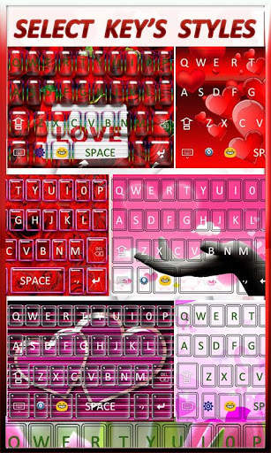 Love Theme Keyboard screenshot 2