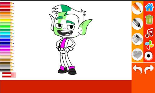 teen coloring titans 2 screenshot 1