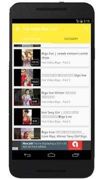Hot Video Bigo Live 3 تصوير الشاشة