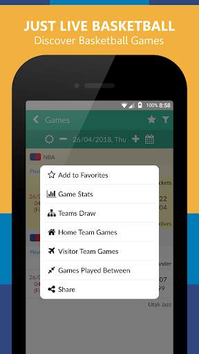 Just Live Basketball screenshot 5