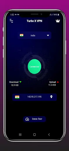 Turbo-X VPN - Free, VPN Fast-Secure Master VPN screenshot 1