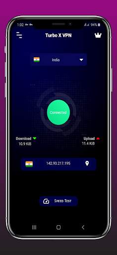 Turbo-X VPN - Free, VPN Fast-Secure Master VPN screenshot 1