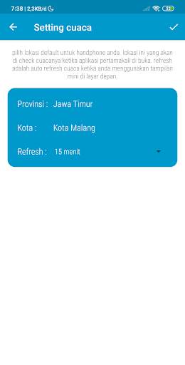 Prakiraan Cuaca Gempa ID screenshot 5