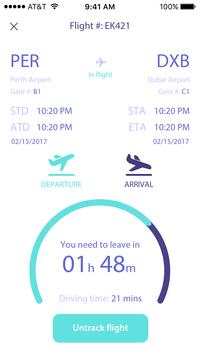 Flight Track and Timer screenshot 2