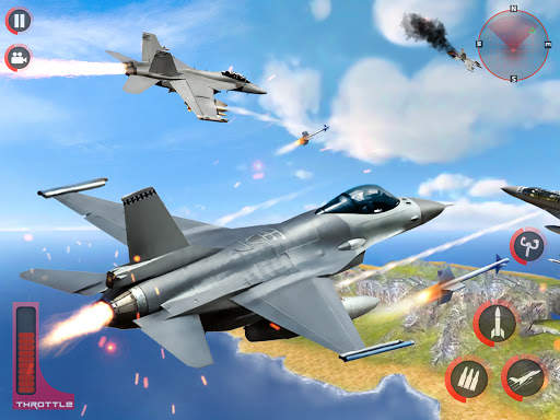 Jet Fighter Airplane Simulator-Airplane Games 2021 screenshot 13