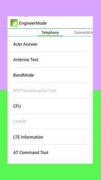 Engineering Mode MTK screenshot 5