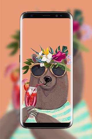 Girly Wallpapers 2 تصوير الشاشة