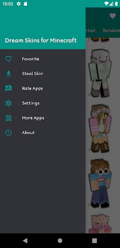 Dream Skins for Minecraft PE screenshot 4